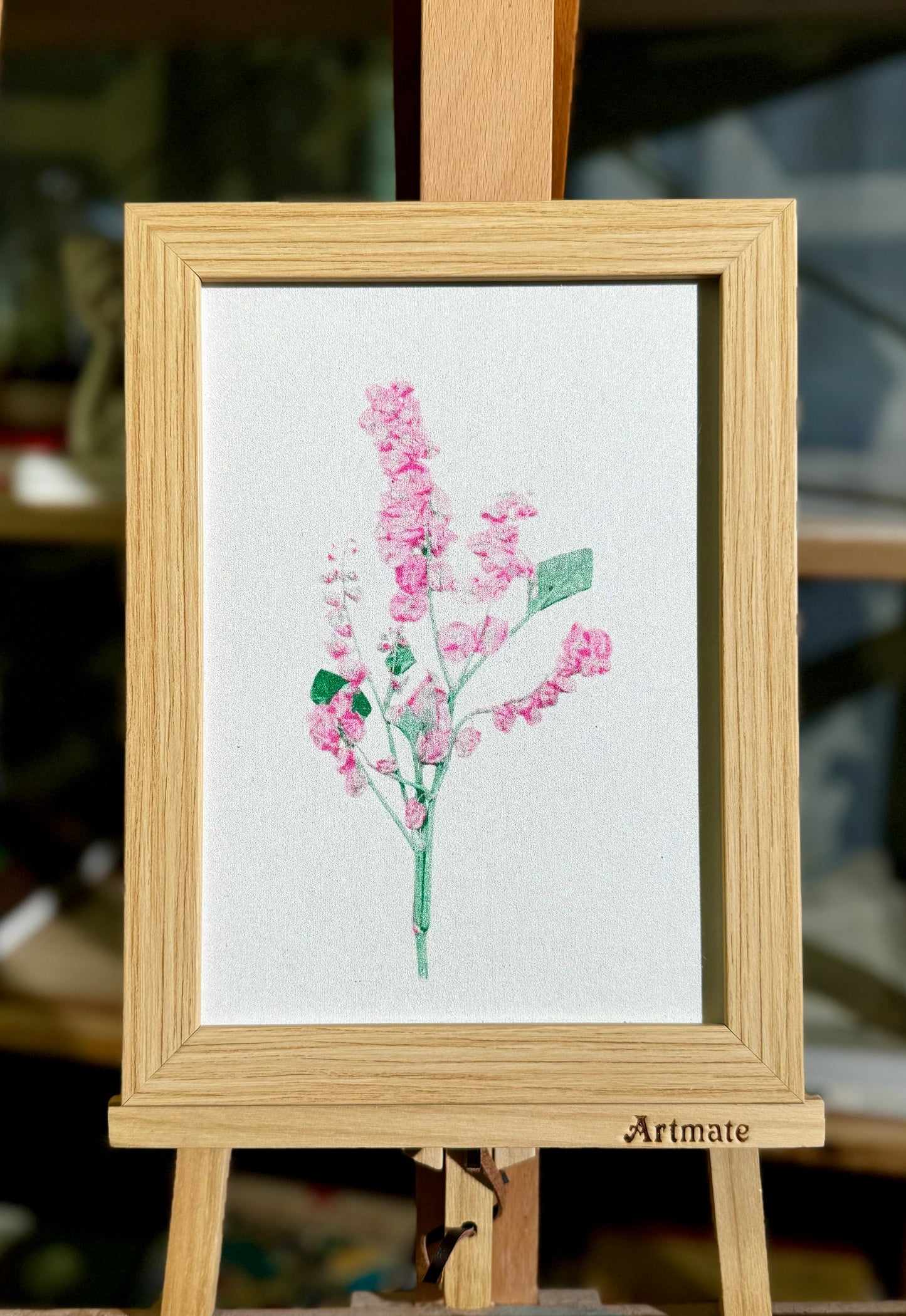 Local حميض Flower Poster (A5)