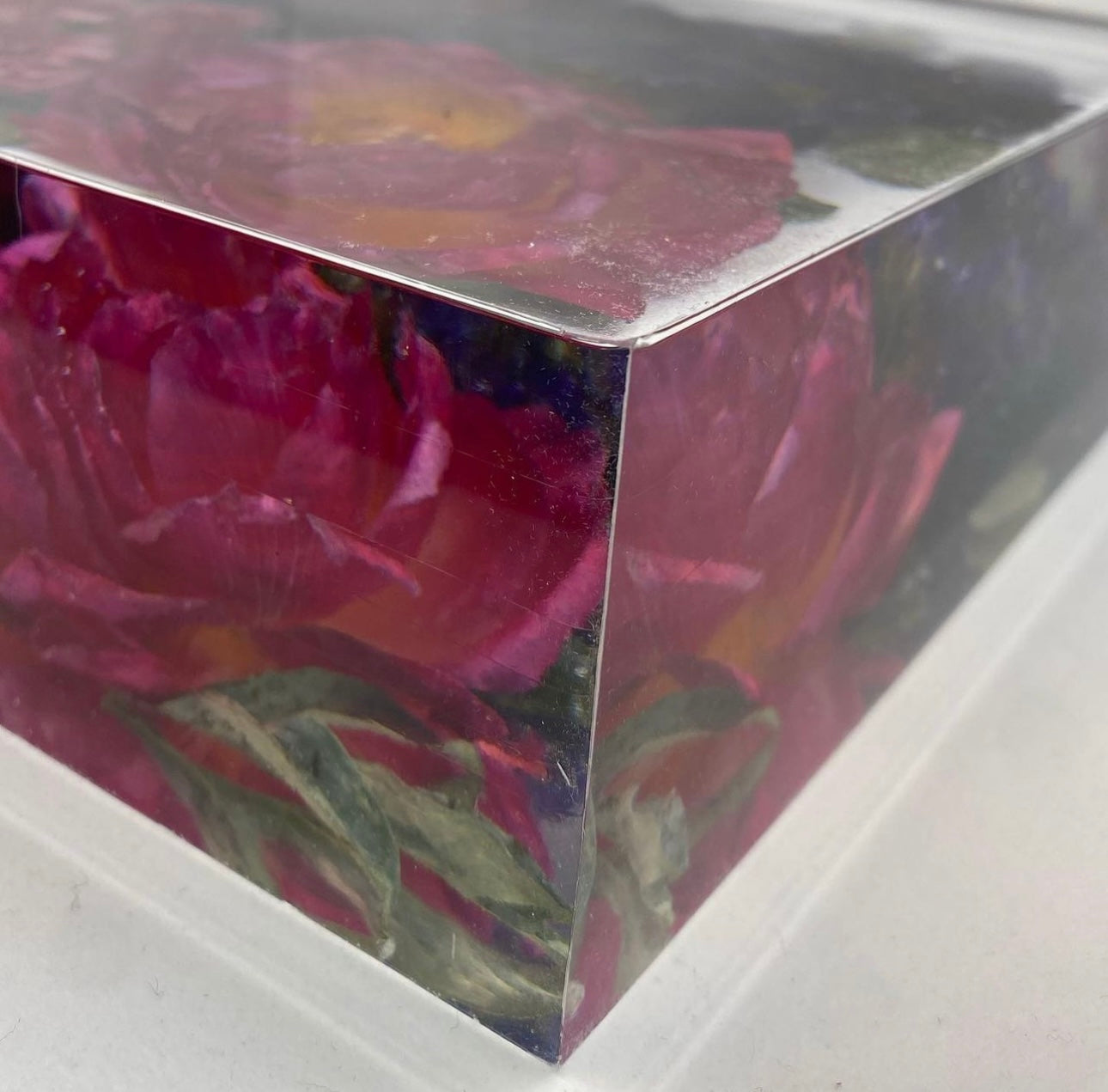 Eternal Blossom - flowers in resin